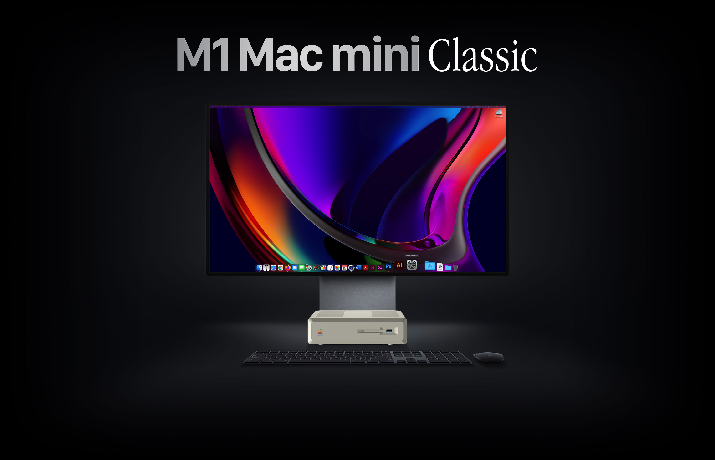 M1 Mac mini Classic front view